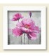 تابلو نقاشی چاپی طرح گل های صورتی آرت هوم کد B70