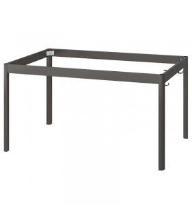فریم فلزی میز ایکیا مدل IDASEN رنگ خاکستری تیره