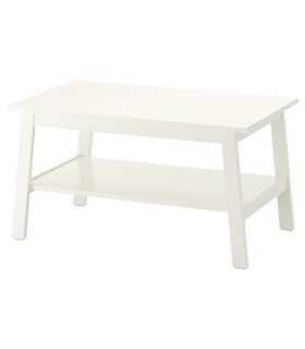 میز جلو مبلی ایکیا مدل LUNNARP رنگ سفید