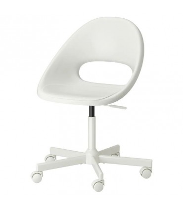 صندلی چرخدار ایکیا مدل LOBERGET / MALSKAR رنگ سفید