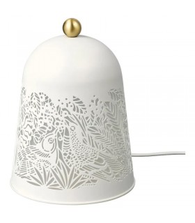 چراغ رومیزی ال ای دی ایکیا مدل SOLSKUR رنگ سفید