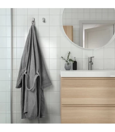 حوله تن پوش ایکیا مدل ROCKAN سایز L/XL رنگ خاکستری