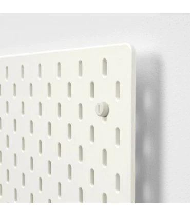 برد دیواری ایکیا مدل SKADIS اندازه 56×36 سانتیمتر رنگ سفید