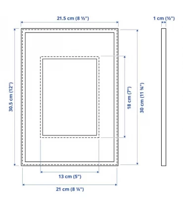 قاب عکس ایکیا مدل LOMVIKEN اندازه 30×21 سانتیمتر