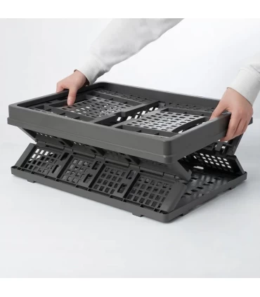 جعبه پلاستیکی تاشو ایکیا مدل KAOSIG اندازه 47.5×23.5 سانتیمتر
