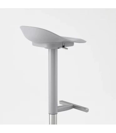 صندلی اپن ایکیا مدل JANINGE ارتفاع نشیمن 76 سانتیمتر رنگ خاکستری