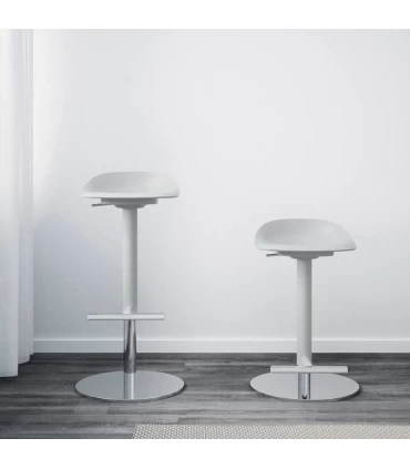 صندلی اپن ایکیا مدل JANINGE ارتفاع نشیمن 76 سانتیمتر رنگ خاکستری