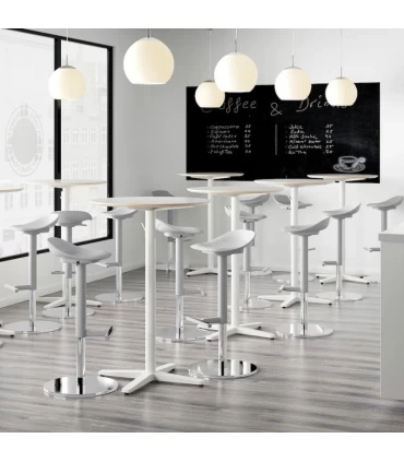 صندلی اپن ایکیا مدل JANINGE ارتفاع نشیمن 76 سانتیمتر رنگ خاکستری