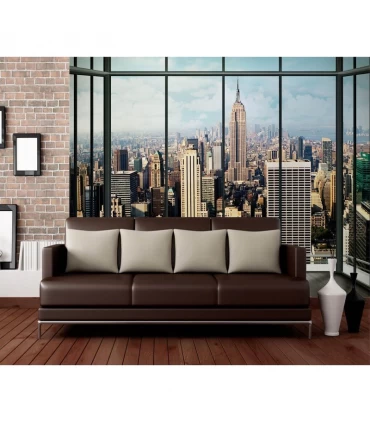 پوستر دیواری 4 تکه طرح شهر نیویورک 1WALL مدل W4P-NEWYORK-017