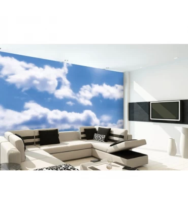 پوستر دیواری 4 تکه طرح آسمان 1WALL مدل W4P-CLOUDS-001