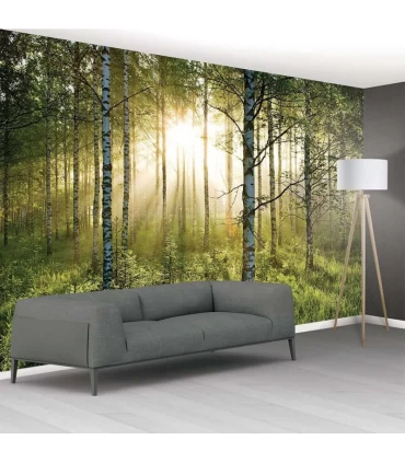 پوستر دیواری 8 تکه طرح جنگل 1WALL مدل NW8P-FOREST-003