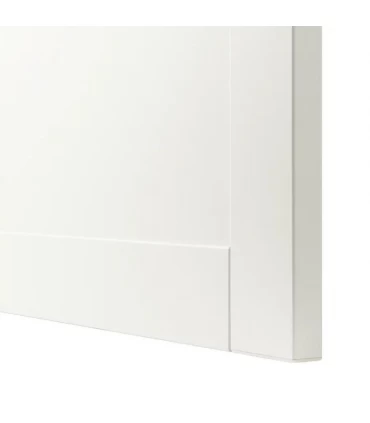بوفه 3 درب ایکیا مدل BESTA با درب Hanviken عرض 180 سانتیمتر رنگ سفید