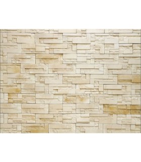 پوستر دیواری 4 تکه طرح دیوار سنگی 1WALL مدل W4P-ROCK-004