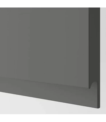 درب کشو کابینت ایکیا مدل VOXTORP اندازه 20×60 سانتیمتر رنگ خاکستری تیره
