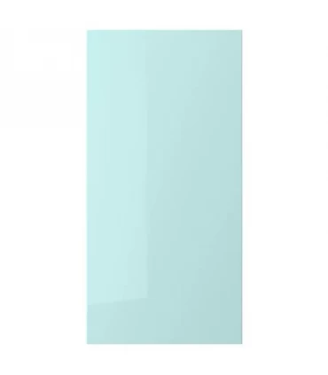 درب کابینت هایگلاس ایکیا مدل JARSTA اندازه 80×40 سانتیمتر رنگ فیروزه ای روشن