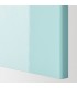 درب کابینت هایگلاس ایکیا مدل JARSTA اندازه 80×40 سانتیمتر رنگ فیروزه ای روشن
