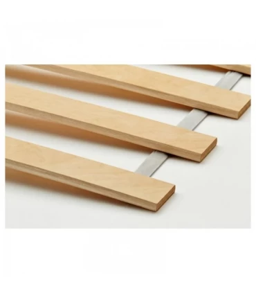 تختخواب یک نفره ایکیا مدل HEMNES با کفی Luroy و 4 کشو ذخیره سازی عرض 160 سانتیمتر رنگ سفید