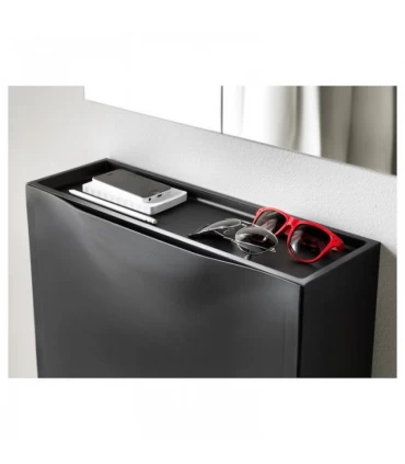 جاکفشی دیواری پلاستیکی ایکیا مدل TRONES رنگ مشکی