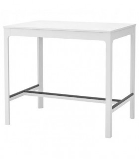 میز بار 4 نفره ایکیا مدل EKEDALEN اندازه 80×120 سانتیمتر رنگ سفید