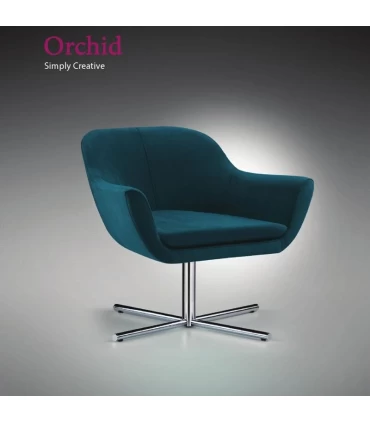 صندلی راحتی مدرن هلگر مدل Orchid RC - 104 - 01