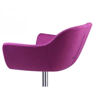صندلی راحتی پایه فلزی هلگر مدل Orchid RC - 104 - 02