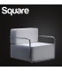 مبل راحتی تکی هلگر مدل Square