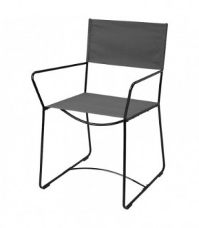 صندلی ناهارخوری ایکیا مدل HOGALT رنگ مشکی/خاکستری
