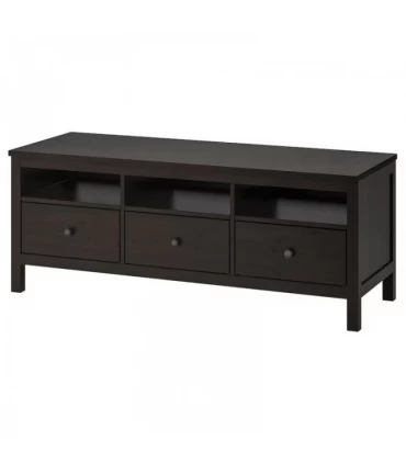 میز تلویزیون ایکیا مدل HEMNES رنگ قهوه ای تیره