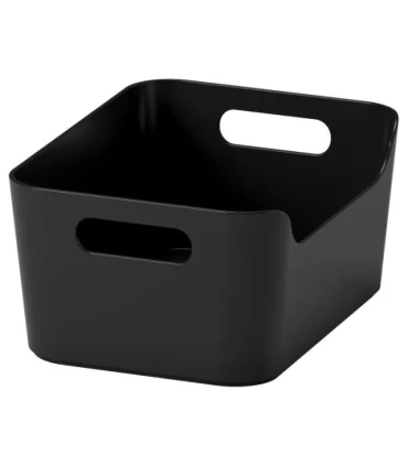 باکس پلاستیکی ایکیا مدل UPPDATERA ابعاد 17×24 سانتیمتر رنگ ذغالی