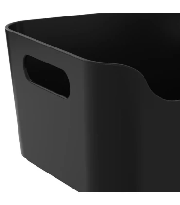 باکس پلاستیکی ایکیا مدل UPPDATERA ابعاد 17×24 سانتیمتر رنگ ذغالی