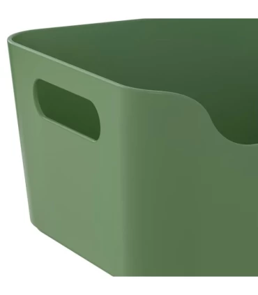 باکس پلاستیکی ایکیا مدل UPPDATERA ابعاد 17×24 سانتیمتر رنگ سبز
