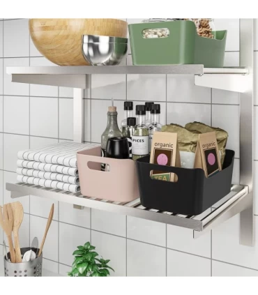 باکس پلاستیکی ایکیا مدل UPPDATERA ابعاد 17×24 سانتیمتر رنگ سبز