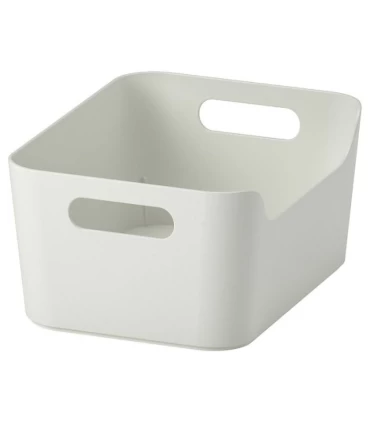 باکس پلاستیکی ایکیا مدل UPPDATERA ابعاد 17×24 سانتیمتر رنگ سفید