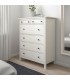 دراور شش کشو چوبی ایکیا مدل HEMNES رنگ سفید