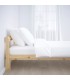 تختخواب یک نفره چوبی ایکیا مدل NEIDEN
