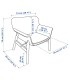 صندلی راحتی ایکیا مدل VEDBO رویه پارچه آبی