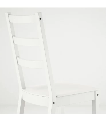 صندلی غذاخوری چوبی ایکیا مدل NORDVIKEN رنگ سفید